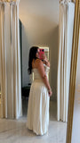 Cream Balloon Pants