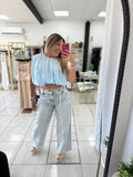 Light Washed Y2K Denim Jeans