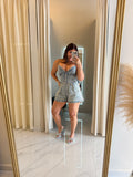 Acid Denim Romper