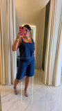 Denim Tank & Bermuda Set