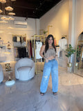 Denim Waist Jeans