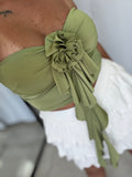 WaterGrass Rosette Tube Top