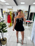 Black Tube Romper