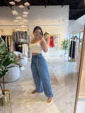 MidRise Barrel Denim
