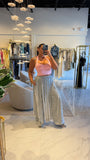 Grey Tassels SweatPants