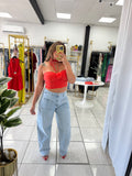 Light Waist Barrel Leg