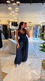 DarkDenim Balloon Jumpsuit