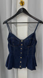 Indigo Denim Cami Top