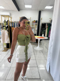 WaterGrass Rosette Tube Top