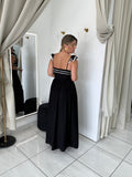 Black RicRac MidiDress