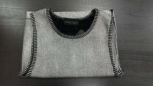 Black Silver Crop Basic