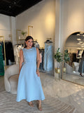 Soft Blue MidiDress