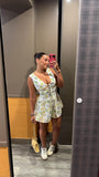 Limes FrontTie Romper