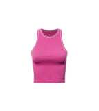 Contrast High Neck Rib Basic