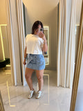 Harper Denim Skort