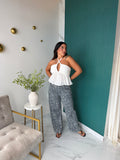 GrayBambi AllOver Barrel Pants