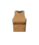 Contrast High Neck Rib Basic