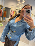 Denim TrenchJacket