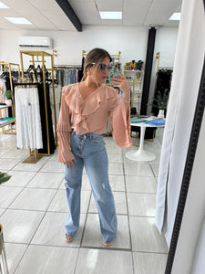 Criss Cross Highwaisted Jeans