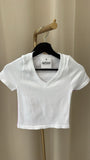 Vneck Basic Slevees Top