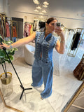 MediumDenim WideLeg Pants