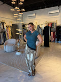 MochaLeopard AllOver Barrel Pants
