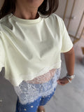 YellowLace Top