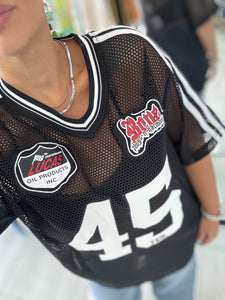 Black 45 Mesh Top