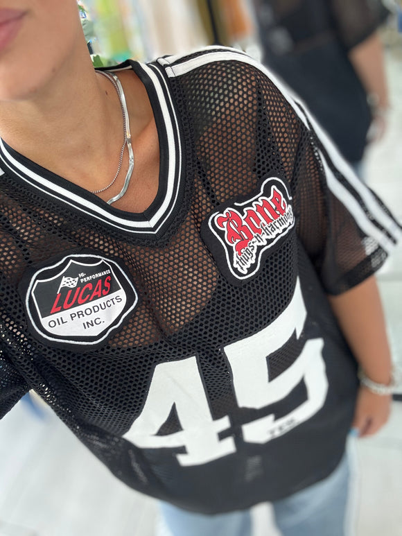 Black 45 Mesh Top