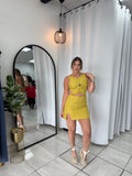 Moss Flower MiniDress