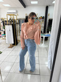 Criss Cross Highwaisted Jeans