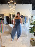 DenimBlue Swing Jumpsuit