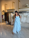 Blue Muse Ruffles Dress