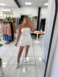 OffWhite Denim Tube Romper