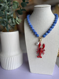 Starfish or Lobster Beads Necklace