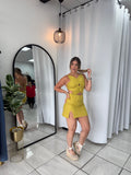 Moss Flower MiniDress