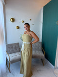 Pear LaceTie Jumpsuit