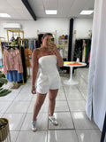 OffWhite Denim Tube Romper