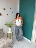 GrayBambi AllOver Barrel Pants