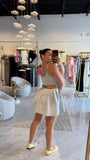 HeatherGrey Scuba CutOut Romper