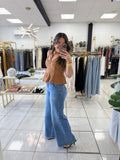 VShape Double Waist Jeans