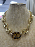 Chain Gold Tortoise Necklace