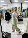 Sage Solid Overall (Oversized)