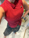 RedWine Mandarin Vest