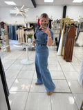 Indigo Denim Jumpsuit