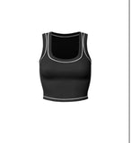 Contrast Round Basic Top
