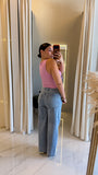 Denim Washed Casual Jeans