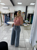 BlueDenim Studs Jeans