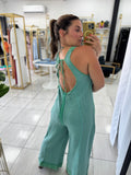 Teal WideLeg Jumpsuit