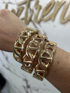 Gold Chains Cuff